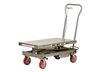 STAINLESS STEEL SCISSOR CART
